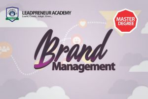 brand management masters program