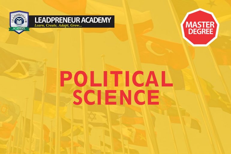 political science masters program