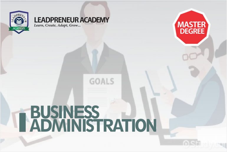 BUSINESS ADMINISTRATION MASTERS PROGRAM
