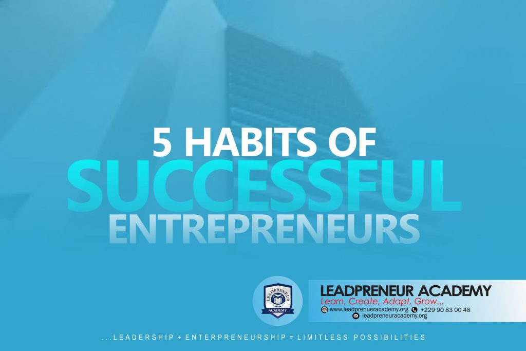 5 HABITS OF SUCCESSFUL PEOPLE