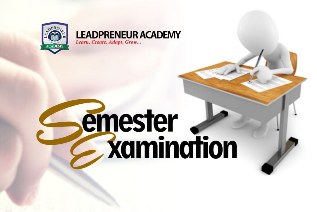 leadpreneur academy benin semester Examination