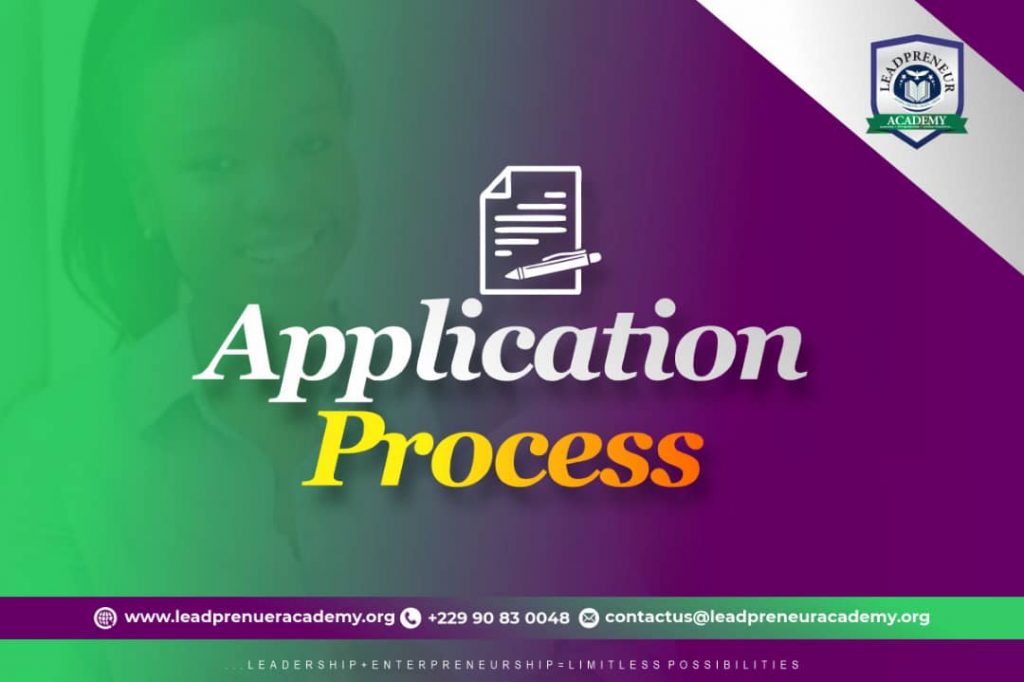leadpreneur academy university admission and applications process